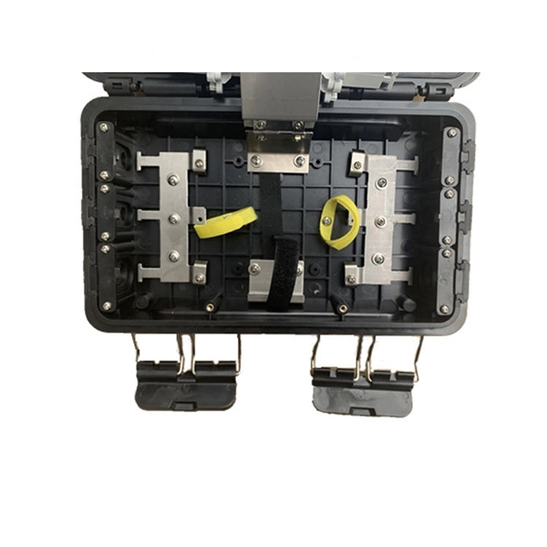How often are fiber optic cable junction boxes located 