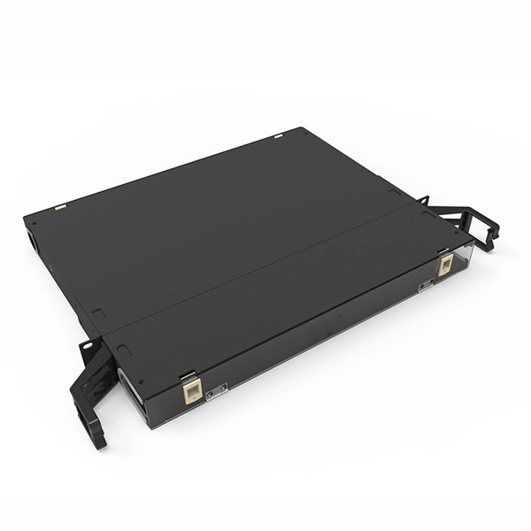 What to do if the angled fiber optic panel is gray 