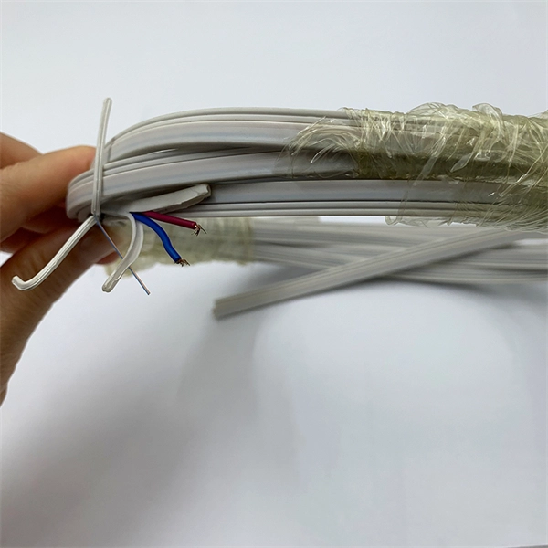 What material is the gray cable tray made of 